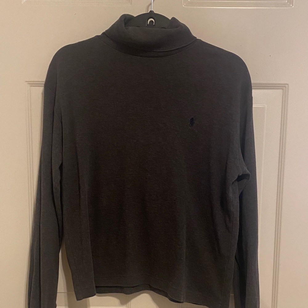 Ralph Lauren Dark Gray Turtleneck Sweater